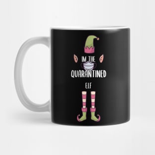 Im the Quarantined Elf Family Matching Christmas Mug